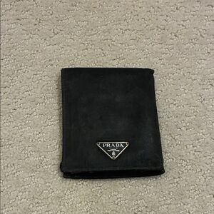 Prada Tessuto bifold wallet 👝